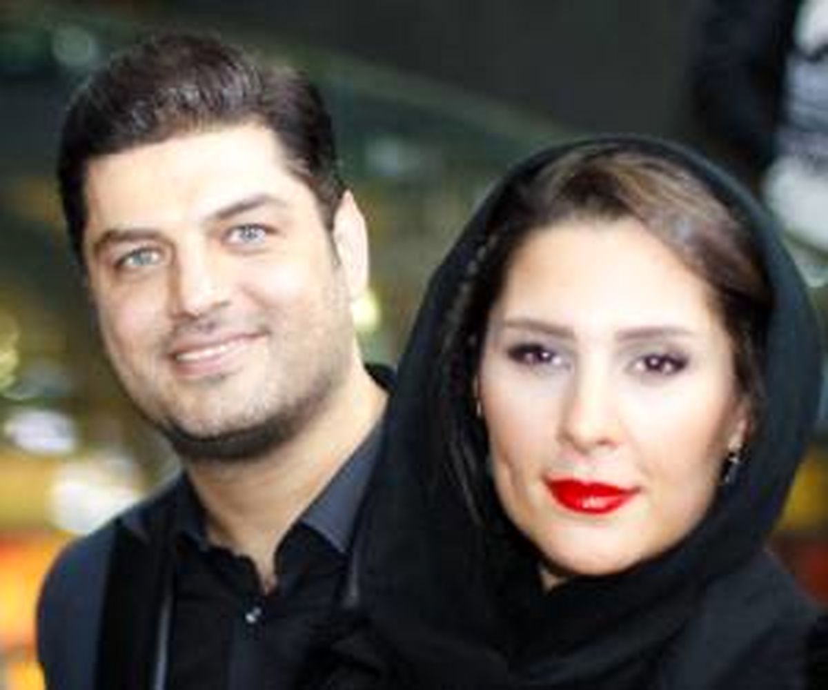 عکس دیده نشده از سام درخشانی به همراه همسرش +عکس