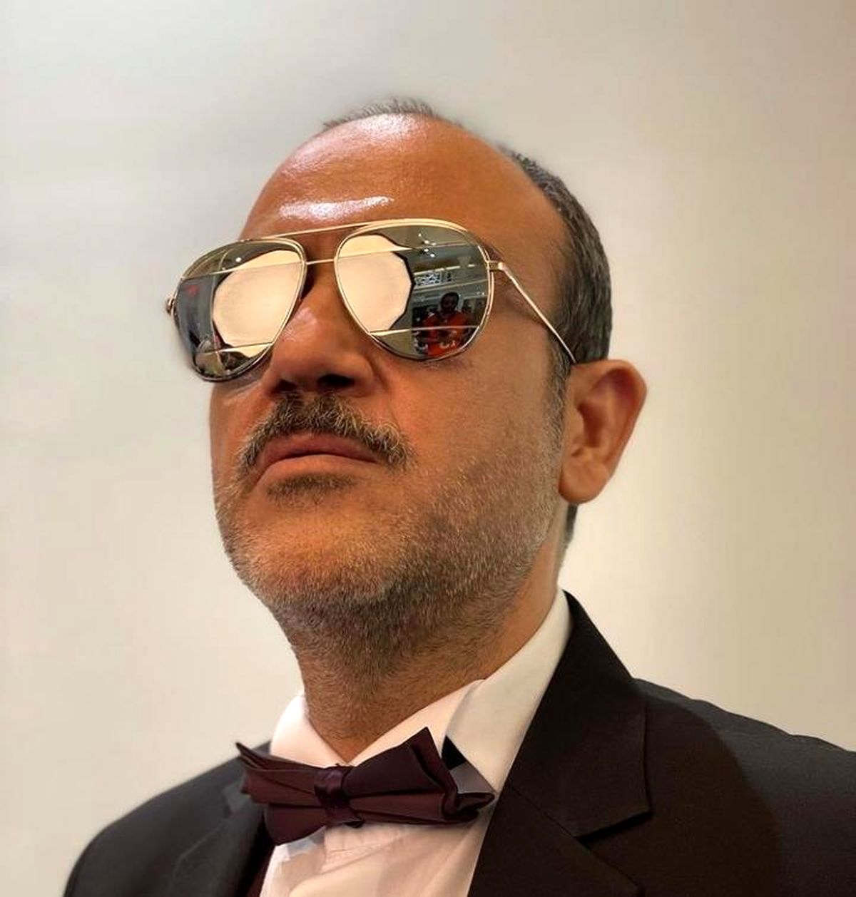 عکس ترسناک از مهران غفوریان