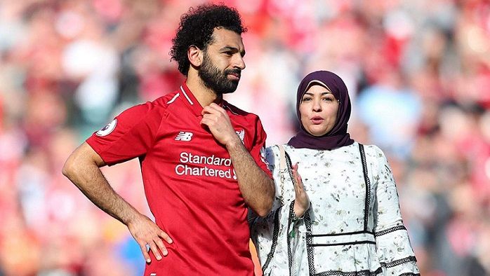 استایل و حجاب همسر محمد صلاح در کریسمس + عکس