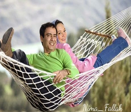عکس عاشقانه سحر ولدبیگی و همسرش پای هفت سین