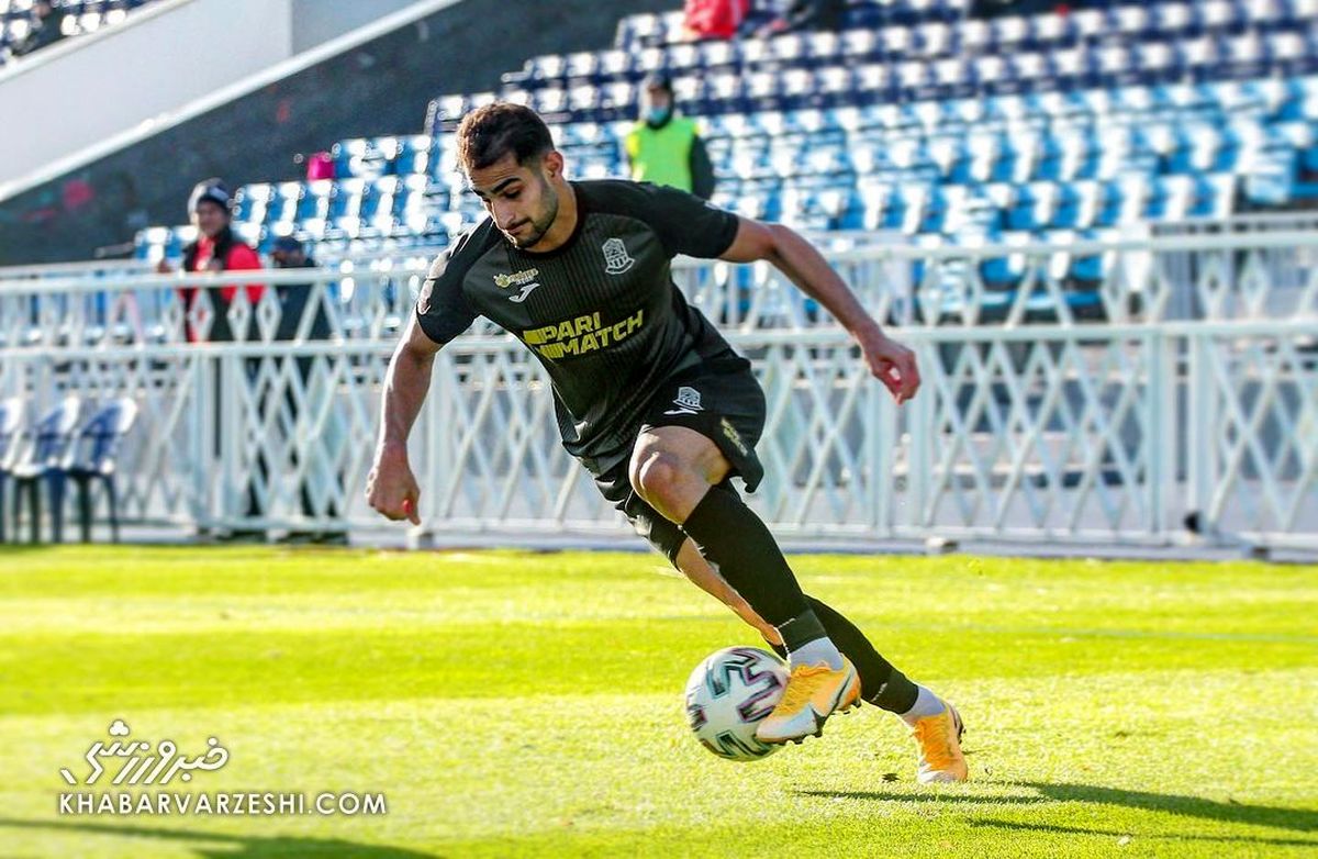 شهاب زاهدی در تیم منتخب نیمفصل لیگ برتر اوکراین